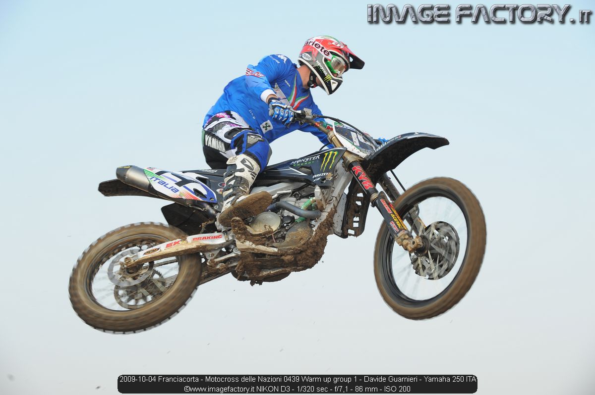 2009-10-04 Franciacorta - Motocross delle Nazioni 0439 Warm up group 1 - Davide Guarnieri - Yamaha 250 ITA